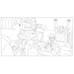 Coloriage Phantom Boy (Films d'Animation) #199687 à imprimer et colorier