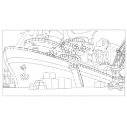 Coloriage Phantom Boy (Films d'Animation) #199689 à imprimer et colorier