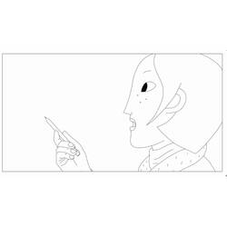 Coloriage Phantom Boy (Films d'Animation) #199690 à imprimer et colorier