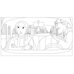 Coloriage Phantom Boy (Films d'Animation) #199694 à imprimer et colorier