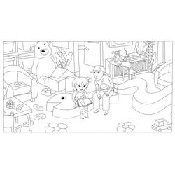 Coloriage Phantom Boy (Films d'Animation) #199695 à imprimer et colorier