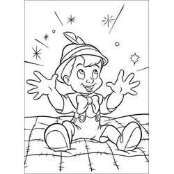 Dessin à colorier: Pinocchio (Films d'Animation) #199807 - Coloriages à Imprimer Gratuits