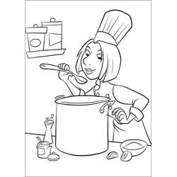 Coloriage Ratatouille (Films d'Animation) #195354 à imprimer et colorier