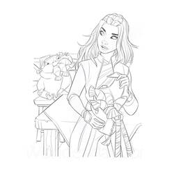 Coloriage Raya et le Dernier Dragon (Films d'Animation) #178939 à imprimer et colorier