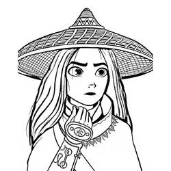 Coloriage Raya et le Dernier Dragon (Films d'Animation) #178942 à imprimer et colorier