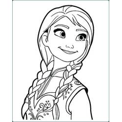 Dessin à colorier: Reine des Neiges (Films d'Animation) #175555 - Coloriages à Imprimer Gratuits