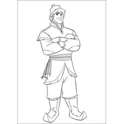 Coloriage imprimable Reine des Neiges (Films d'Animation) #175557 à colorier gratuitement