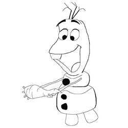 Dessin à colorier: Reine des Neiges (Films d'Animation) #175558 - Coloriages à Imprimer Gratuits