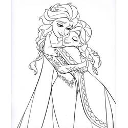 Dessin à colorier: Reine des Neiges (Films d'Animation) #175561 - Coloriages à Imprimer Gratuits