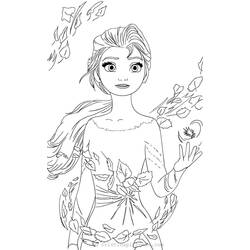 Dessin à colorier: Reine des Neiges (Films d'Animation) #175567 - Coloriages à Imprimer Gratuits