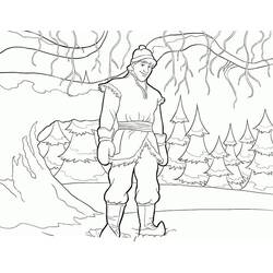 Dessin à colorier: Reine des Neiges (Films d'Animation) #175578 - Coloriages à Imprimer Gratuits