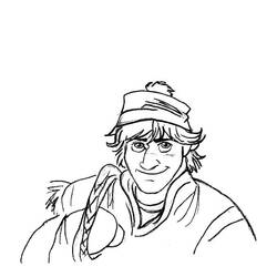 Dessin à colorier: Reine des Neiges (Films d'Animation) #175580 - Coloriages à Imprimer Gratuits