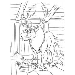 Dessin à colorier: Reine des Neiges (Films d'Animation) #175592 - Coloriages à Imprimer Gratuits