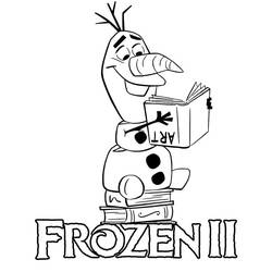 Dessin à colorier: Reine des Neiges (Films d'Animation) #175605 - Coloriages à Imprimer Gratuits