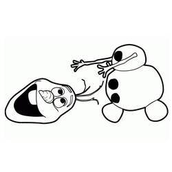 Dessin à colorier: Reine des Neiges (Films d'Animation) #175616 - Coloriages à Imprimer Gratuits