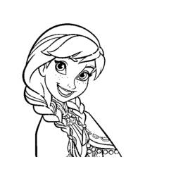 Dessin à colorier: Reine des Neiges (Films d'animation) #71795 - Coloriages à Imprimer Gratuits