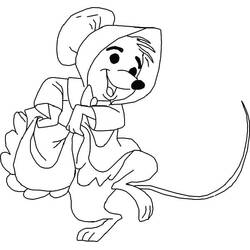 Dessin à colorier: Robin des Bois (Films d'Animation) #186990 - Coloriages à Imprimer Gratuits