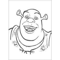 Dessin à colorier: Shrek (Films d'animation) #115064 - Coloriages à Imprimer Gratuits