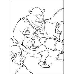 Dessin à colorier: Shrek (Films d'animation) #115081 - Coloriages à Imprimer Gratuits