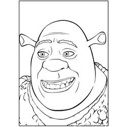 Dessin à colorier: Shrek (Films d'animation) #115129 - Coloriages à Imprimer Gratuits