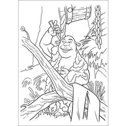 Dessin à colorier: Shrek (Films d'animation) #115159 - Coloriages à Imprimer Gratuits