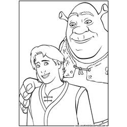 Dessin à colorier: Shrek (Films d'animation) #115192 - Coloriages à Imprimer Gratuits