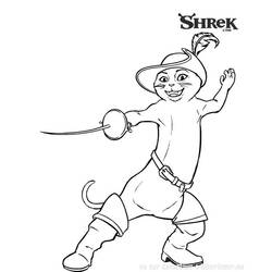 Dessin à colorier: Shrek (Films d'animation) #115265 - Coloriages à Imprimer Gratuits