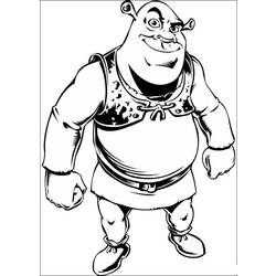 Dessin à colorier: Shrek (Films d'animation) #115297 - Coloriages à Imprimer Gratuits