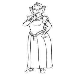 Coloriage Shrek (Films d'Animation) #198296 à imprimer et colorier
