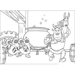 Coloriage Shrek (Films d'Animation) #198311 à imprimer et colorier