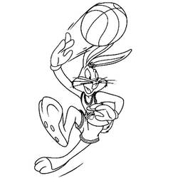 Dessin à colorier: Space Jam (Films d'Animation) #198205 - Coloriages à Imprimer Gratuits