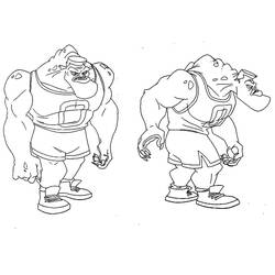 Dessin à colorier: Space Jam (Films d'Animation) #198210 - Coloriages à Imprimer Gratuits