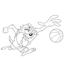 Dessin à colorier: Space Jam (Films d'Animation) #198233 - Coloriages à Imprimer Gratuits