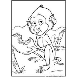 Dessin à colorier: Tarzan (Films d'animation) #131193 - Coloriages à imprimer