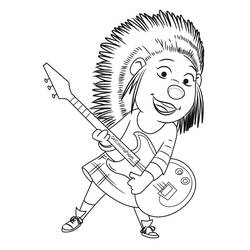 Dessin à colorier: Tous en Scène (Films d'Animation) #186059 - Coloriages à Imprimer Gratuits