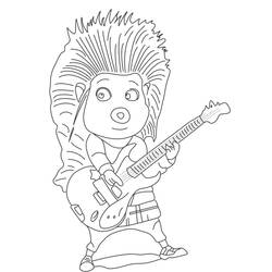 Dessin à colorier: Tous en Scène (Films d'Animation) #186062 - Coloriages à Imprimer Gratuits