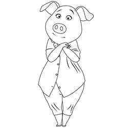 Dessin à colorier: Tous en Scène (Films d'Animation) #186076 - Coloriages à Imprimer Gratuits