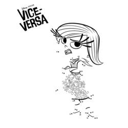 Dessin à colorier: Vice Versa (Films d'animation) #131425 - Coloriages à Imprimer Gratuits