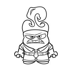 Coloriage Vice Versa (Films d'Animation) #206270 à imprimer et colorier