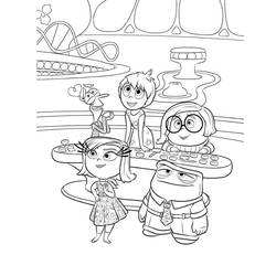 Dessin à colorier: Vice Versa (Films d'Animation) #206277 - Coloriages à Imprimer Gratuits