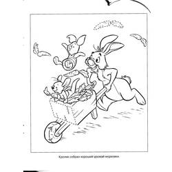 Dessin à colorier: Winnie l'Ourson (Films d'animation) #28772 - Coloriages à Imprimer Gratuits