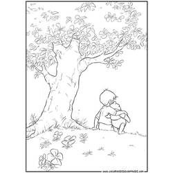 Dessin à colorier: Winnie l'Ourson (Films d'animation) #28858 - Coloriages à Imprimer Gratuits