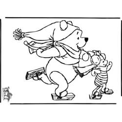 Dessin à colorier: Winnie l'Ourson (Films d'animation) #28861 - Coloriages à imprimer