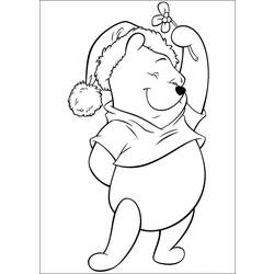 Dessin à colorier: Winnie l'Ourson (Films d'animation) #28948 - Coloriages à Imprimer Gratuits