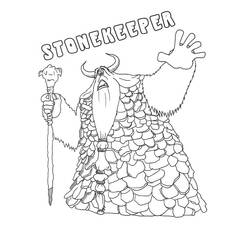 Dessins à colorier: Yéti et Compagnie - Coloriages à Imprimer Gratuits