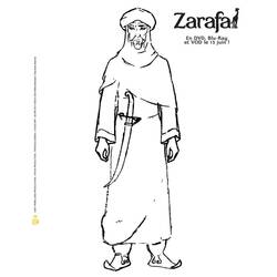 Coloriage Zarafa (Films d'Animation) #211111 à imprimer et colorier