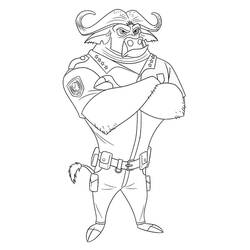 Coloriage Zootopie (Films d'Animation) #221726 à imprimer et colorier