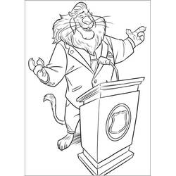 Coloriage Zootopie (Films d'Animation) #221731 à imprimer et colorier