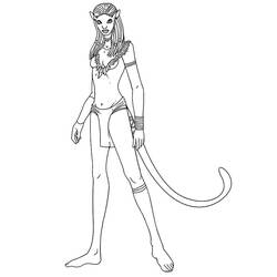 Dessins à colorier: Avatar - Coloriages à Imprimer Gratuits