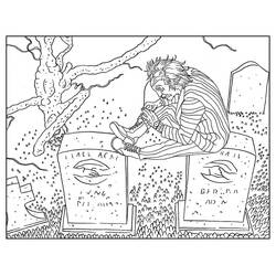 Coloriage Beetlejuice (Films et Séries TV) #222033, dessin gratuit prêt à imprimer
